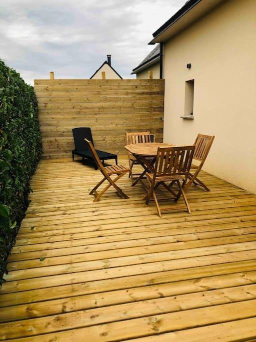 Maisonnette Avec Terrasse Argences Eksteriør bilde